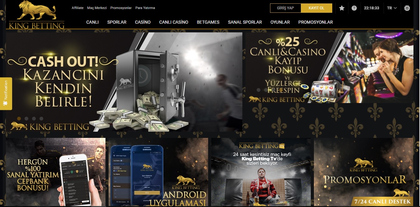 kingbetting Casino Oyun Siteleri