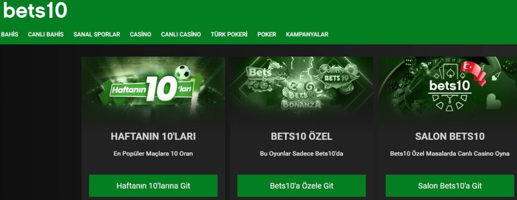 Bets10 Giriş