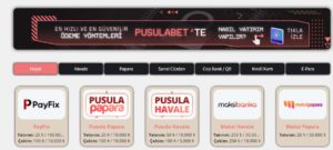 Pusulabet Para çekme