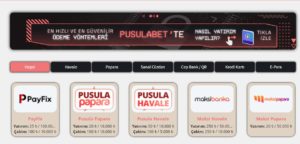 Pusulabet para yatırma