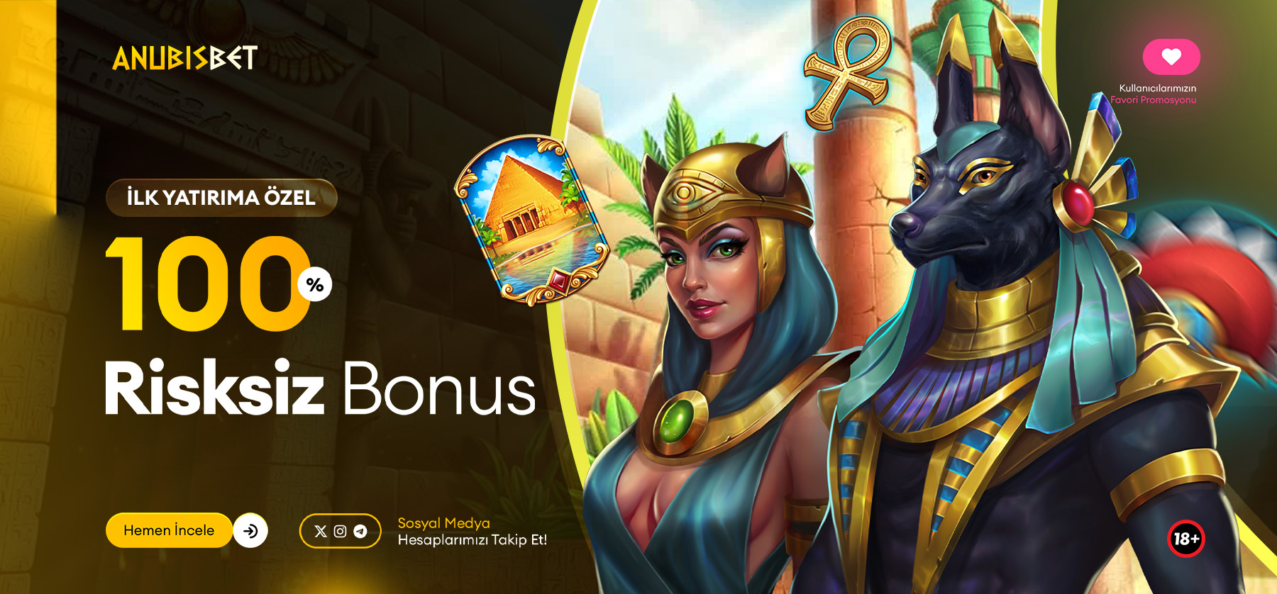 Anubisbet Yatırım Bonusu